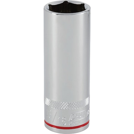 Channellock 1/2 In. Drive 13/16 In. 6-Point Deep Standard Socket 366897